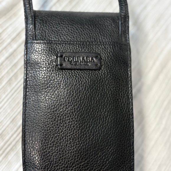 Brighton Ferrara phone organizer in black leather - Picture 6 of 8